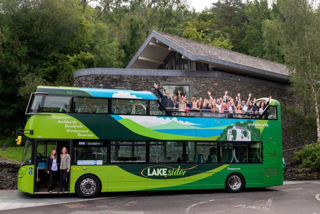 599 open-top bus, Lake District