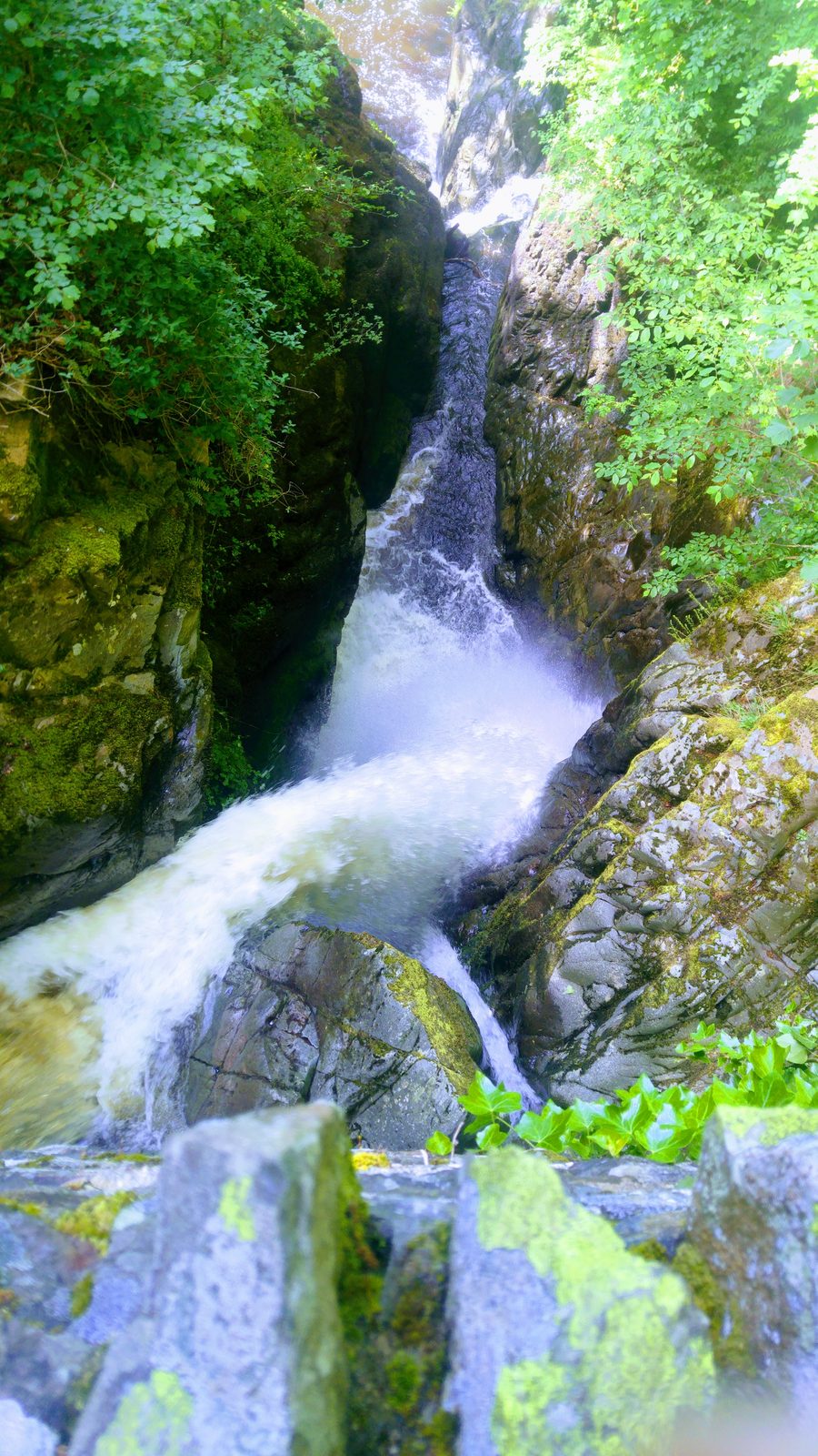 Aira Force waterfall near Glenridding