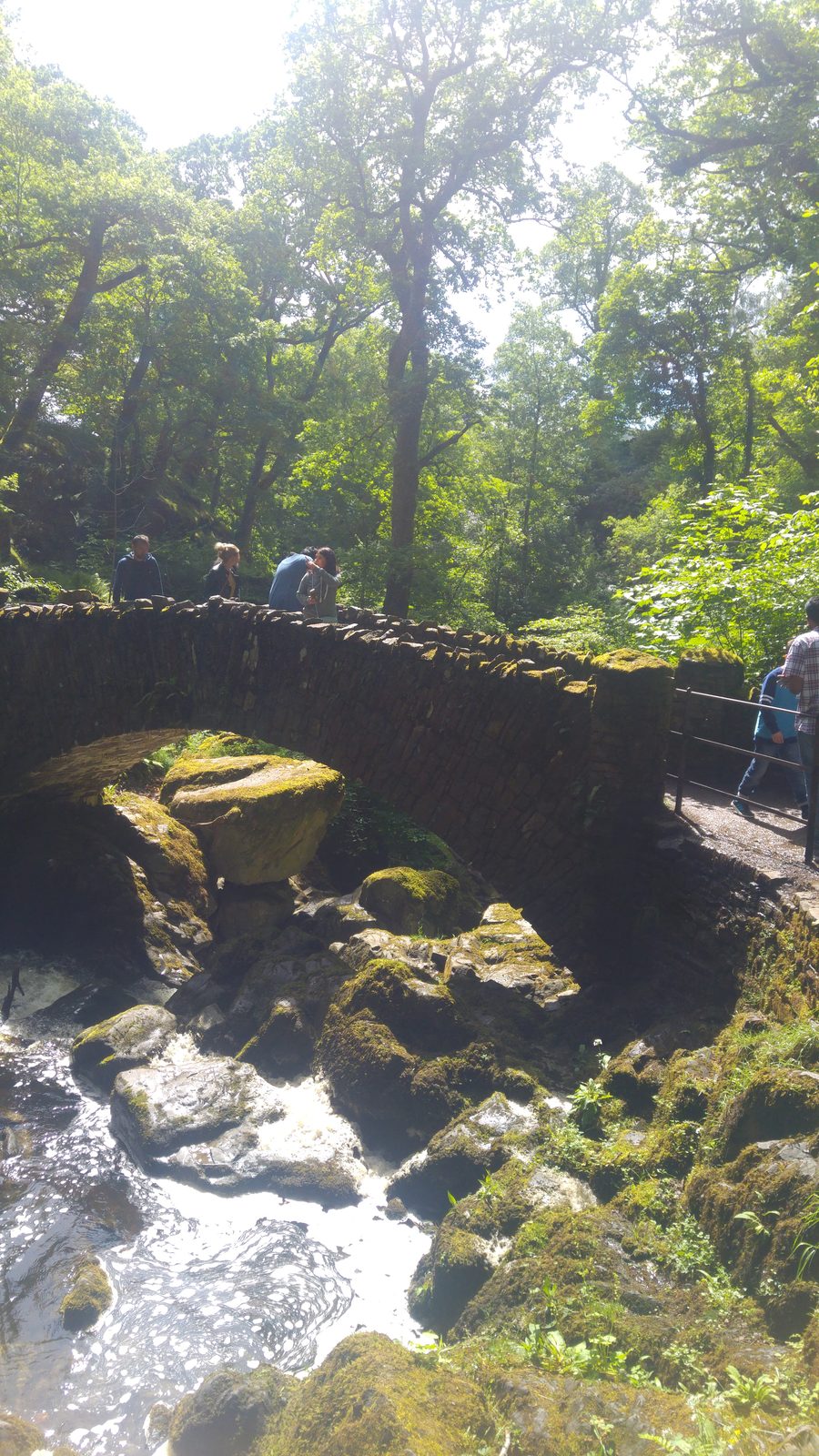 Aira Force waterfall on Ullswater