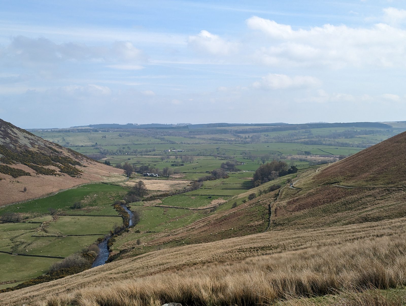 View from Bowscale Fell, northern Lake District