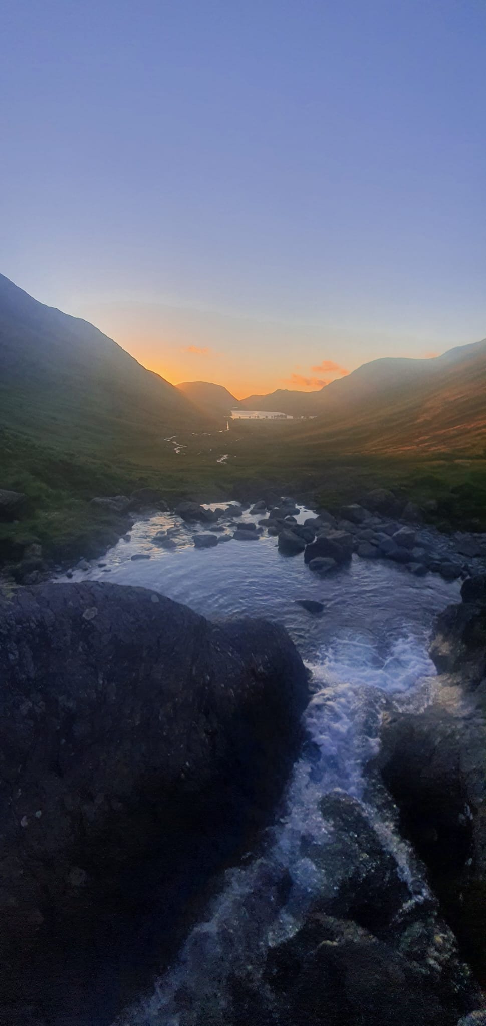 Buttermere lake and surrounding fells, Lake District