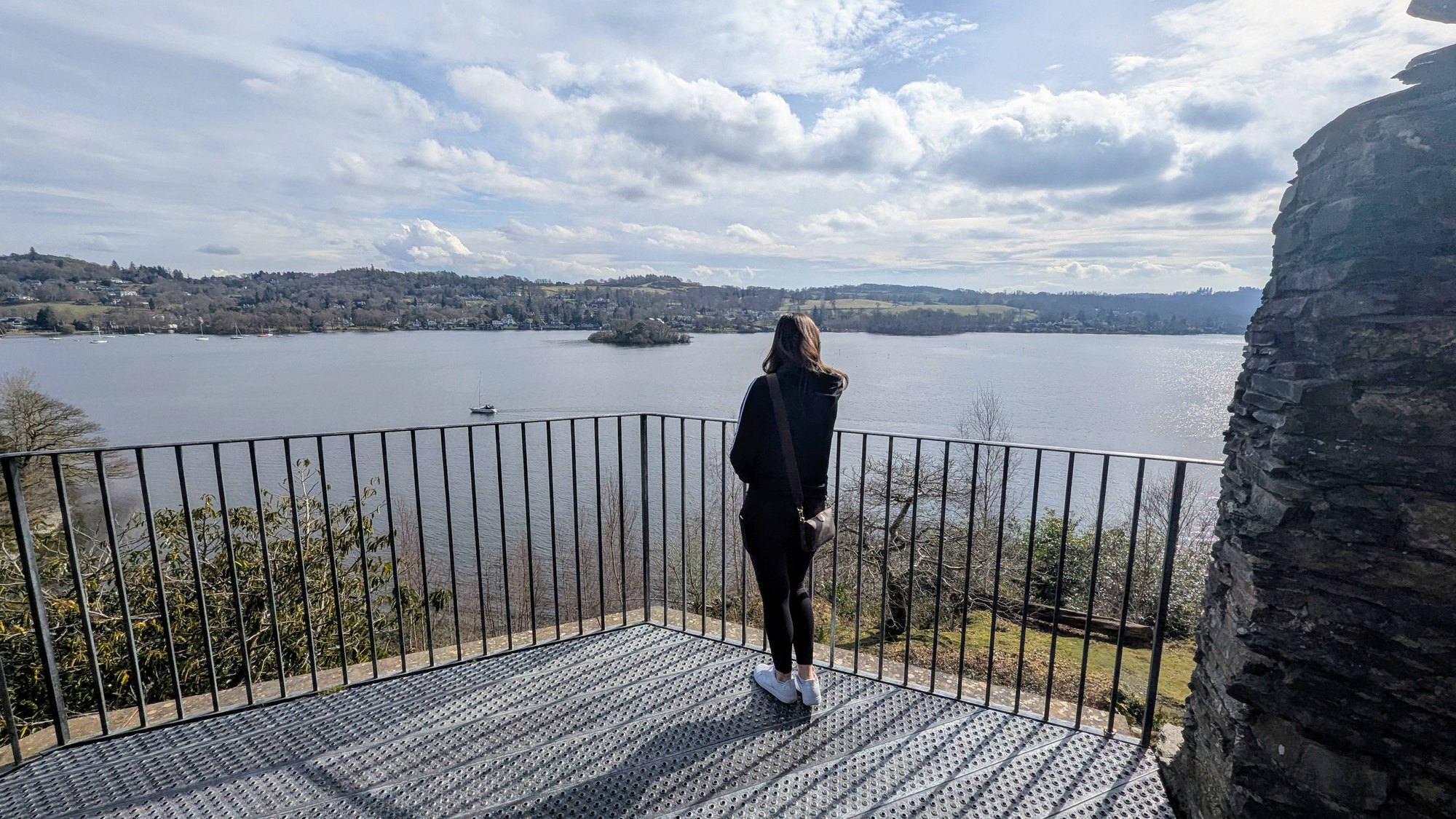 Claife Viewing Station above the western shore of Windermere