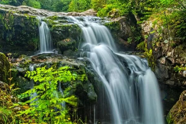 Gill Force waterfall near Ullswater, Lake District