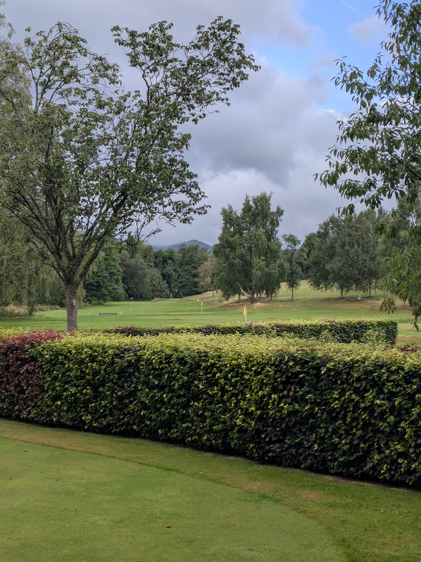 The 9-hole pitch and putt course at Hope Park, Keswick