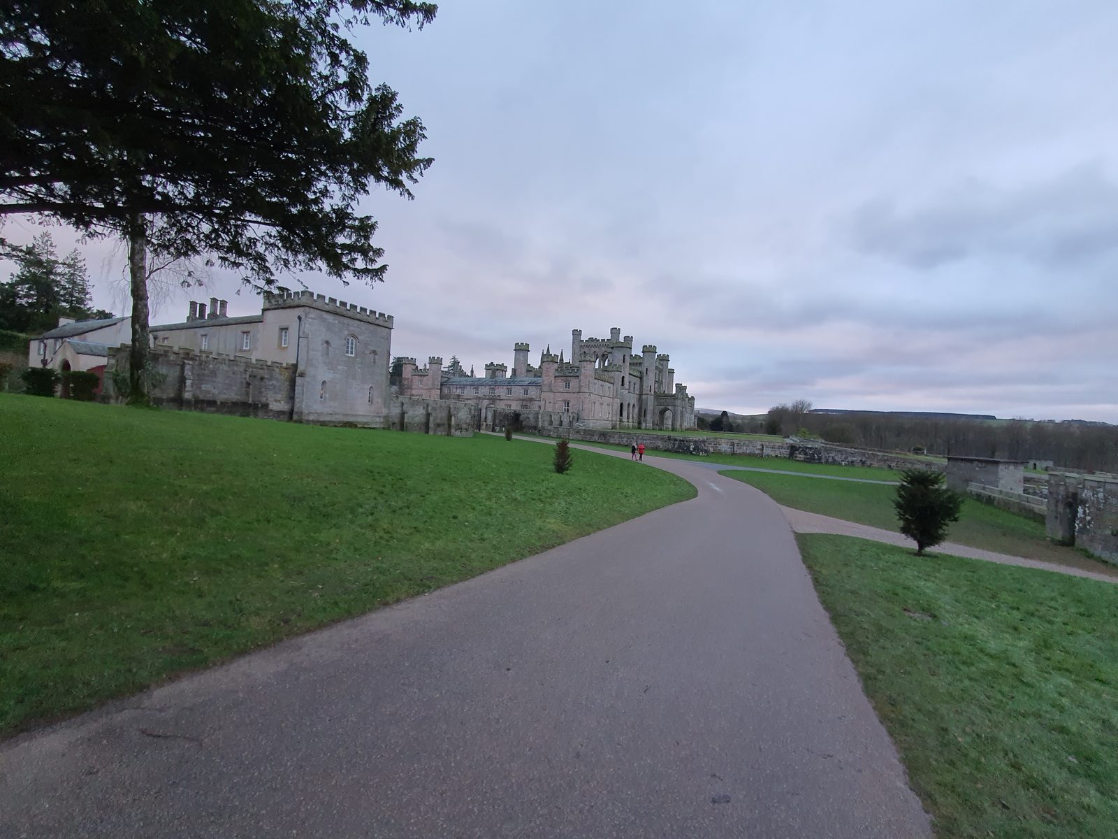 Lowther Castle ruins and gardens near Penrith, Cumbria