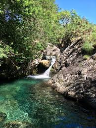 Netherbeck waterfalls and pools, Wasdale, Lake District