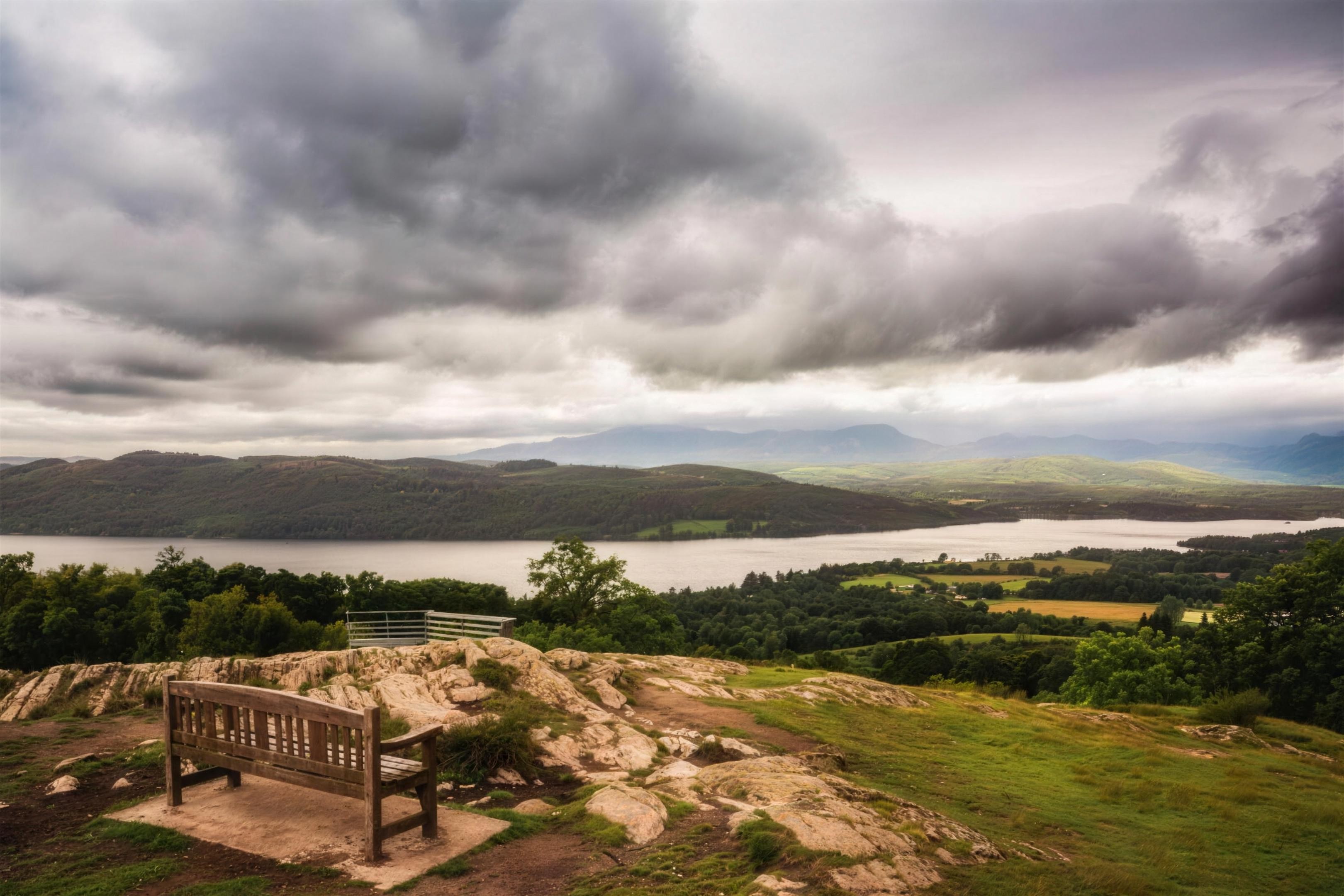 View over Windermere from Orrest Head