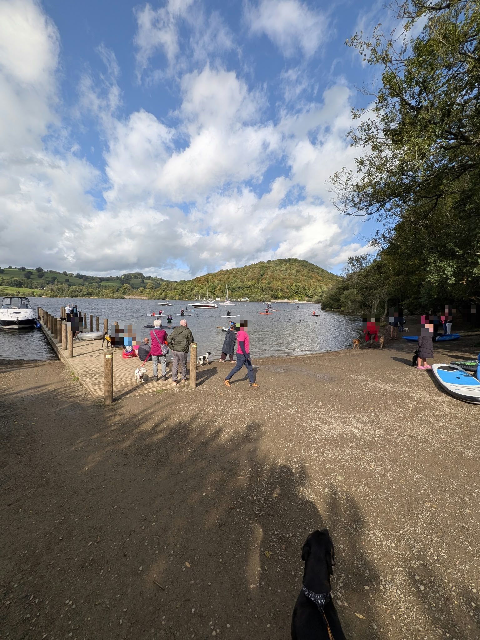 Park Foot jetty on Ullswater, for Park Foot customers only