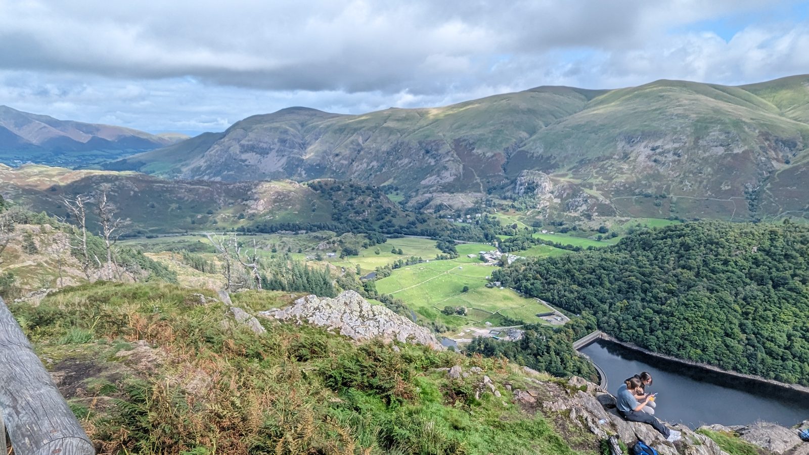 View from Raven Crag, above Thirlmere
