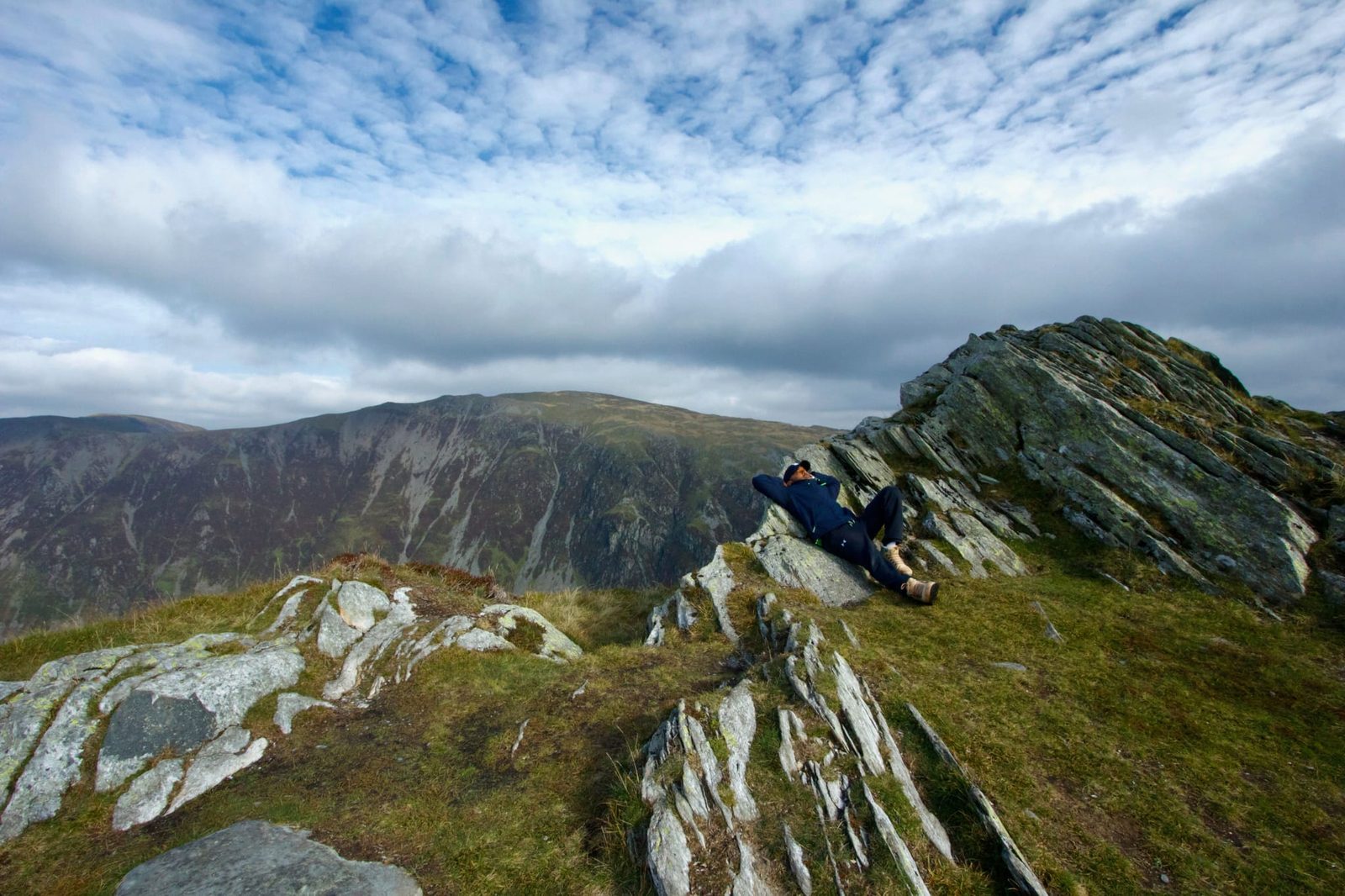 On Striding Edge, Helvellyn &mdash; a photo by The Lakes Planner